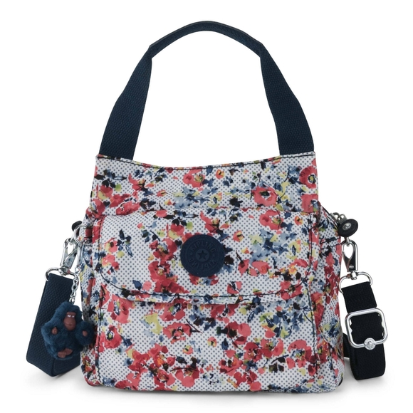 Kipling Busy Blossoms Fairfax/Felix Small Handbag - Picture 1 of 4